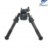 BT10 bipiede atlas QD 20mm weaver nero jj airsoft (ja-1106)