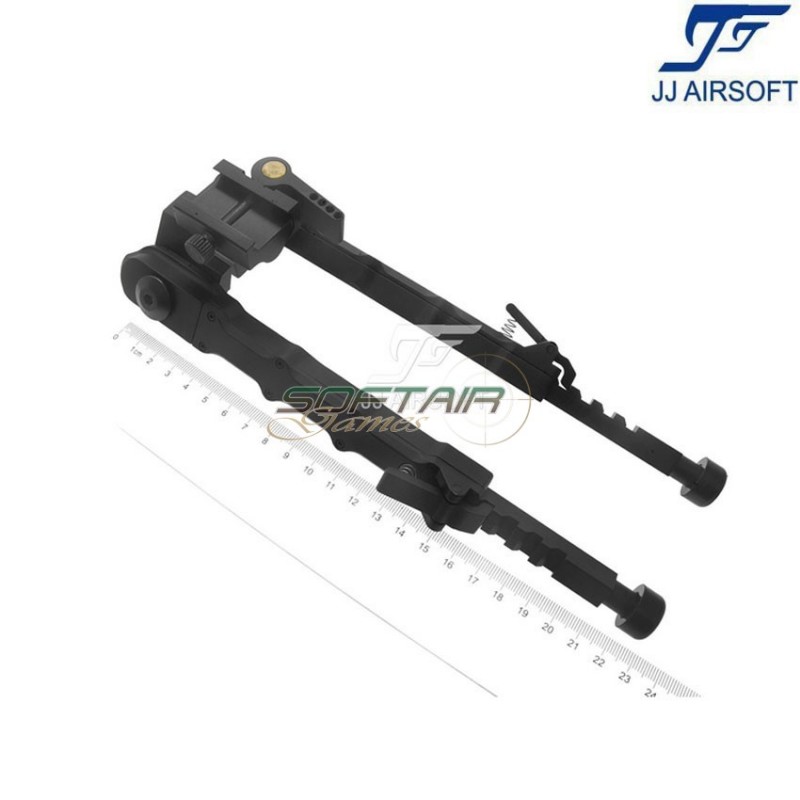 SR-5 bipod QD 20mm weaver black jj airsoft (ja-1114)