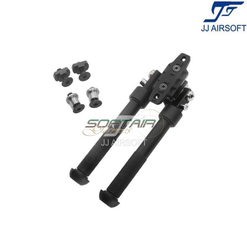 BT10 V8 Atlas Bipod for KeyMod/LC NERO jj airsoft (ja-1117-bk)