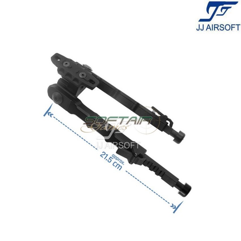 Accutac SR-5 Bipod per KeyMod/LC NERO jj airsoft (ja-1118-bk)
