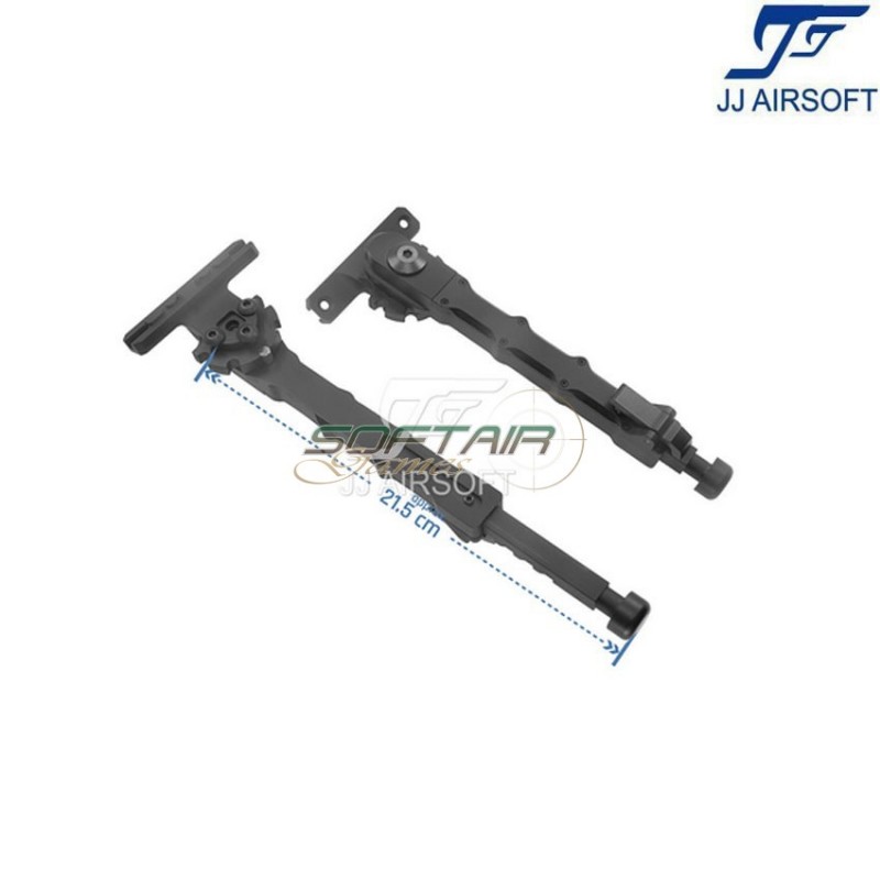Accutac SR-5 Bipod side mount per KeyMod/LC NERO jj airsoft (ja-1121-bk)