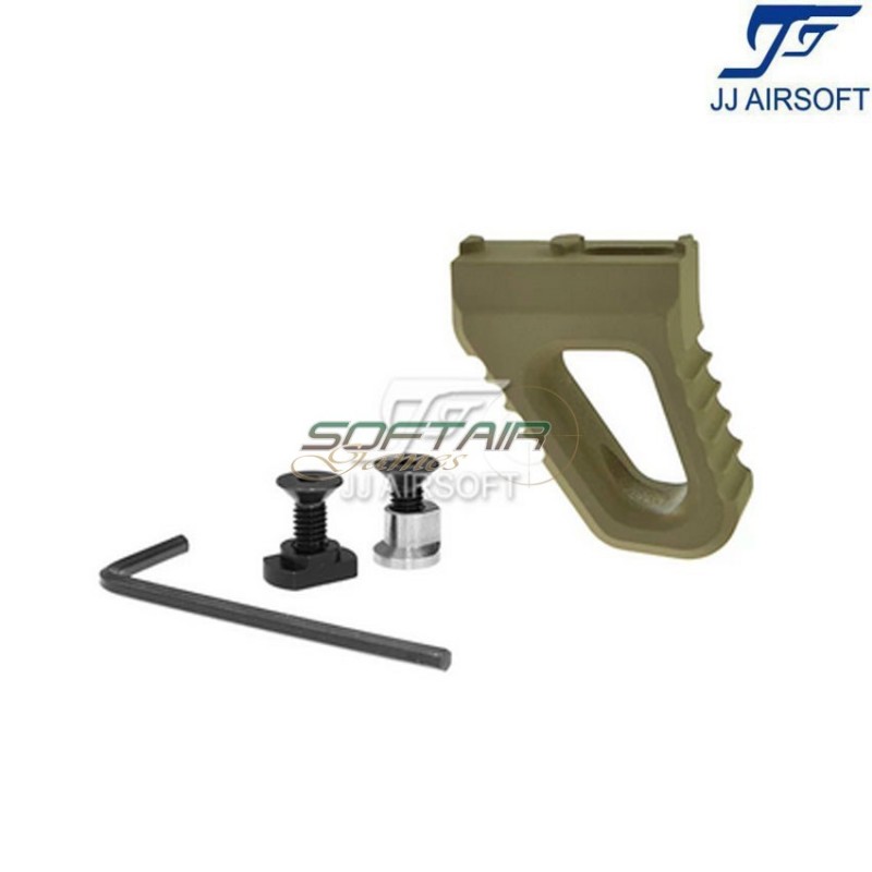 MF hand stop/foregrip for KeyMod & LC TAN jj airsoft (ja-1304-tan)