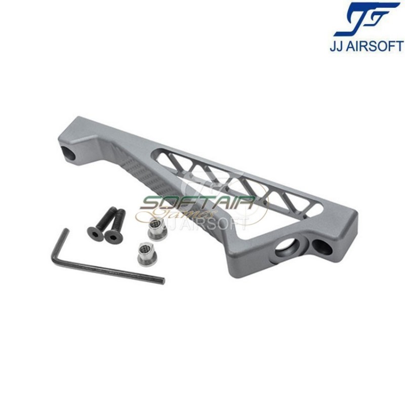 K20 Angled Grip for KeyMod GREY jj airsoft (ja-1349-gr)