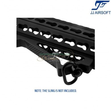 K20 Angled Grip for KeyMod SILVER jj airsoft (ja-1349-sv)