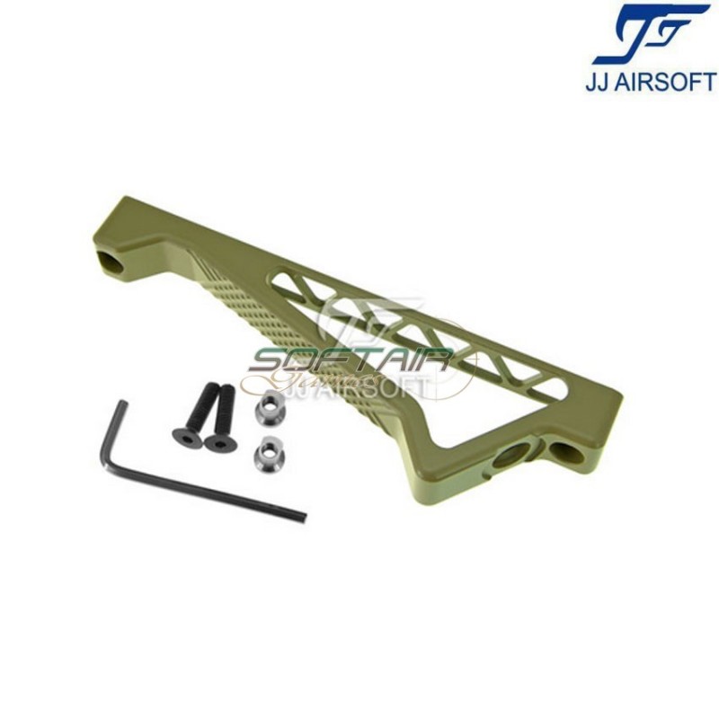 K20 Angled Grip for KeyMod TAN jj airsoft (ja-1349-tan)