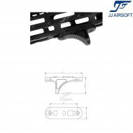 B5 Grip Stop Hand Stop per LC NERO jj airsoft (ja-1364-bk)