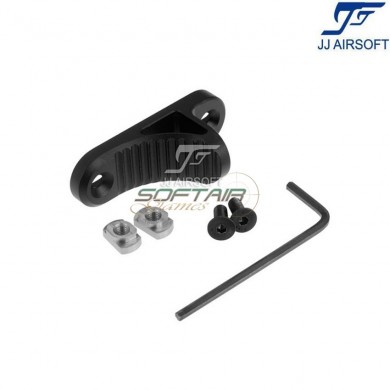 B5 Grip Stop Hand Stop for LC short K BLACK jj airsoft (ja-1366-bk)