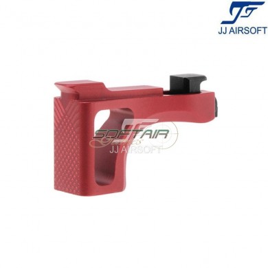 RVL QD Handstop/Finger Rest Lightweight Version RED jj airsoft (ja-1380-re)