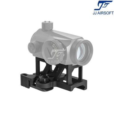 QD riser Mount per T1/T2 NERO jj airsoft (ja-1711-bk)