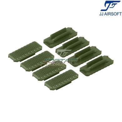 LC Rail Covers Type-1 OD VERDE jj airsoft (ja-1929-od)