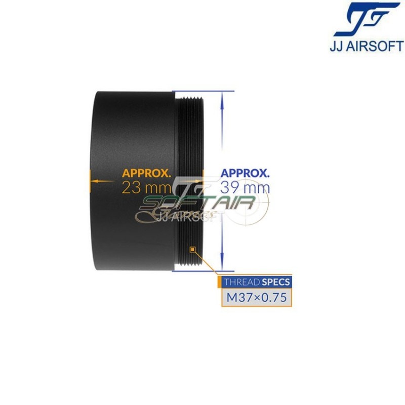 Killflash NERO per 4x32 jj airsoft (ja-5374-bk)