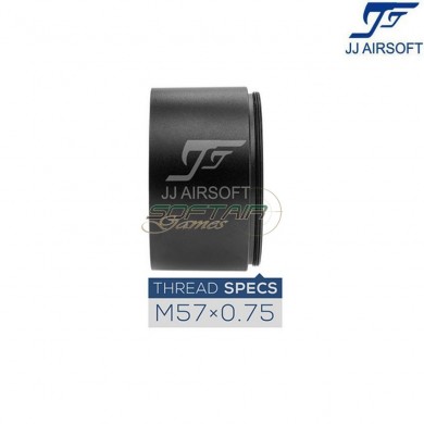 Killflash NERO per 4-16x50 jj airsoft (ja-5382-bk)