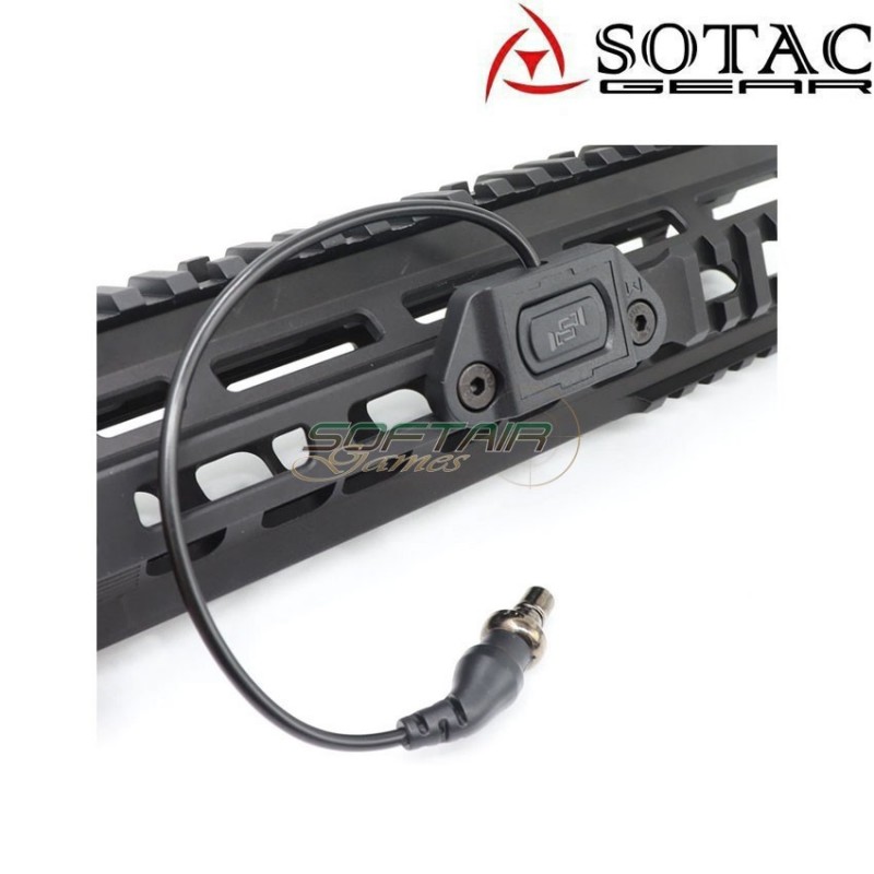 MOD-D bottone tattico DARK EARTH per torcia sotac (sg-mod-d-de)
