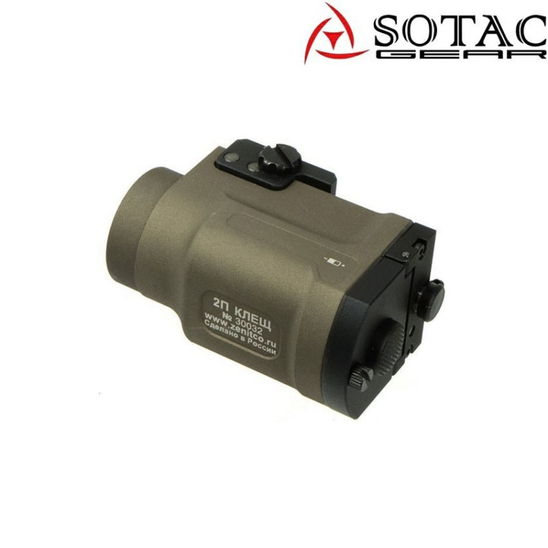Flashlight KIT ak zen. style K2 DARK EARTH sotac (sg-sd-80-ak-sd-de)