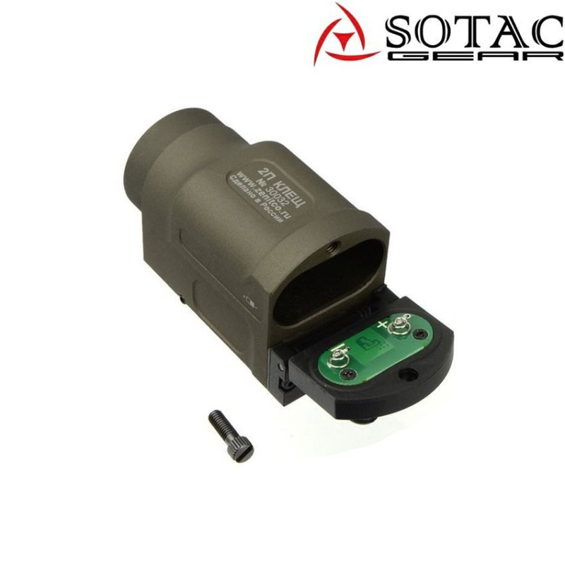 Flashlight KIT ak zen. style K2 DARK EARTH sotac (sg-sd-80-ak-sd-de)