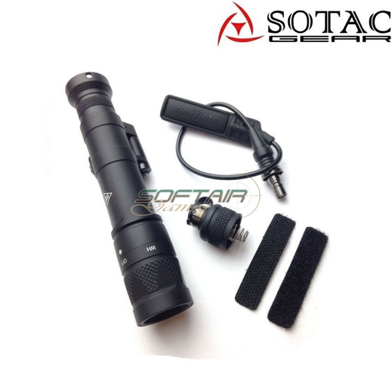 Flashlight suref. style M640V-DF BLACK sotac gear (sg-sd-081-m640vdf-bk)