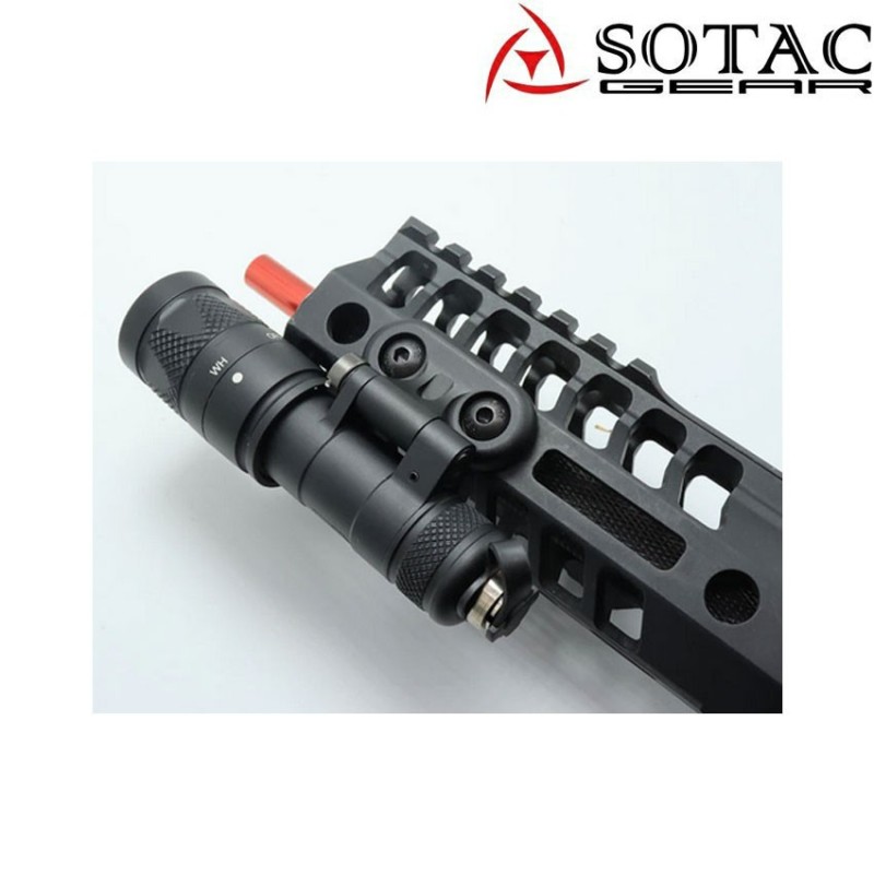 Torcia off set mount DF regolabile LC NERO sotac (sg-df-bk)