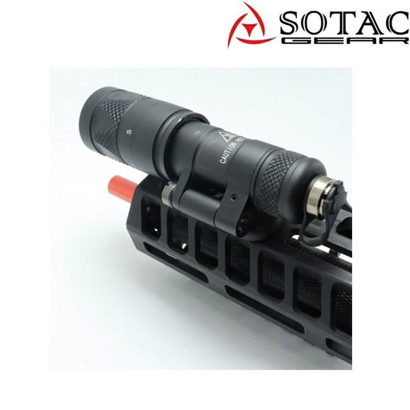 Torcia off set mount DF regolabile LC NERO sotac (sg-df-bk)