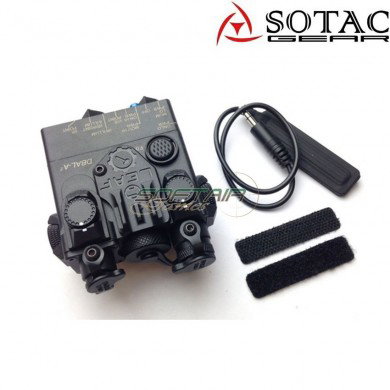 Dbal-a2 peq GREEN laser/flashlight BLACK sotac gear (sg-jgq-05-bk-green)