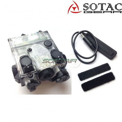 Dbal-a2 peq GREEN laser/flashlight TRANSPARENT sotac gear (sg-jgq-05-tr-green)
