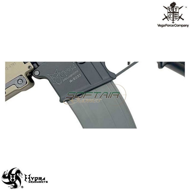 Fucile a gas M4 Mk16 Urg-I 10.3" CQB scarrellante two tone hydra vfc (vf2-m4_urgi_s-tb01)