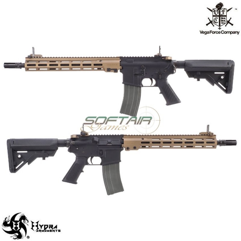 Fucile a gas M4 Mk16 Urg-I 14.5" CARBINE scarrellante two tone hydra vfc (vf2-m4_urgi_m-tb01)