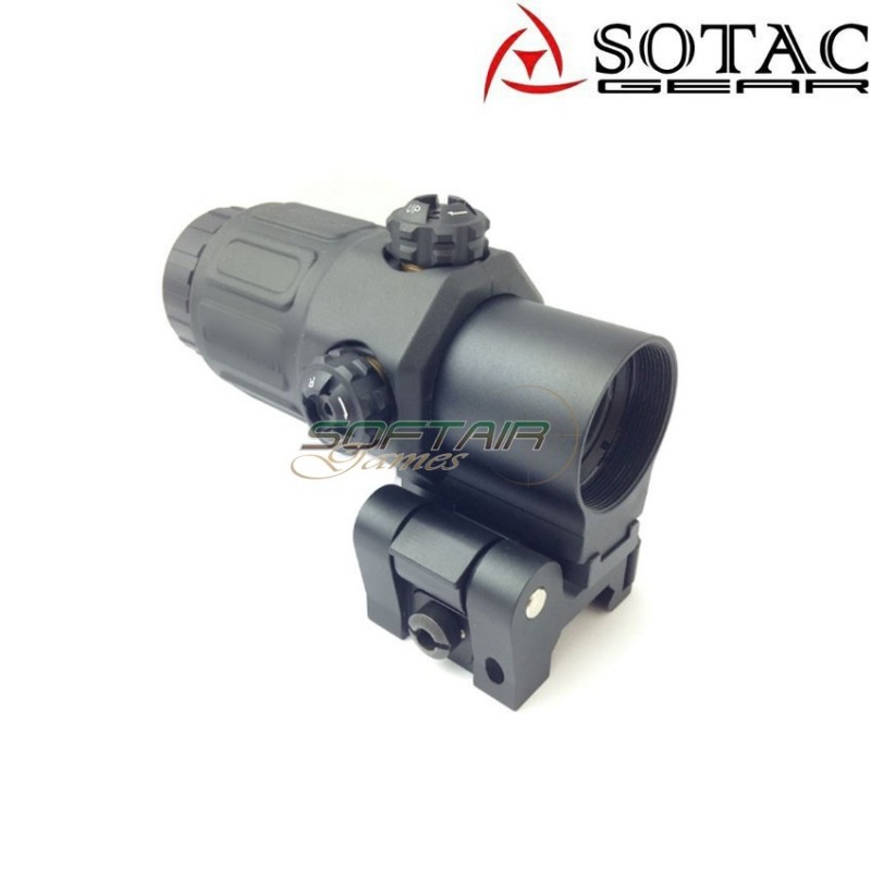 Scope G33 magnifier 3x BLACK milspec ver. sotac (sg-g33-bk)
