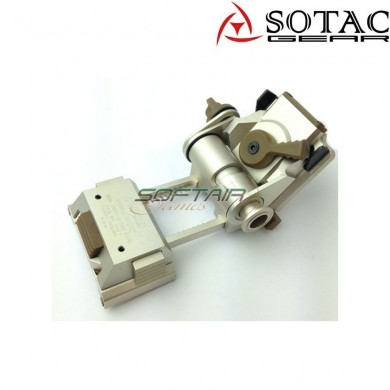 Mount helmet L4G24 with skeleton shroud set TWO TONE sotac (sg-l4g24-sr)