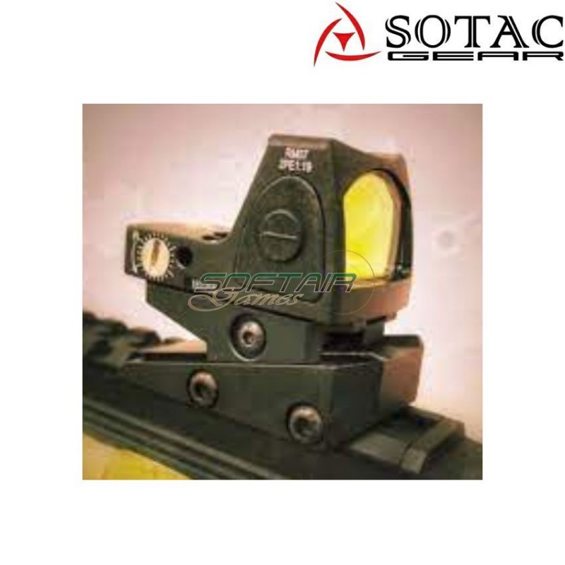 Mount slide Ele. style BLACK for T1/T2/RMR/MRO Sotac (sg-jq-056-bk)