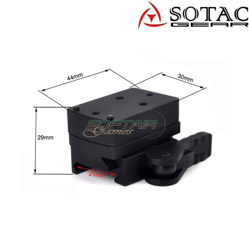 Mount TRI Type for Docter BLACK sotac (sg-doc-mount-bk)