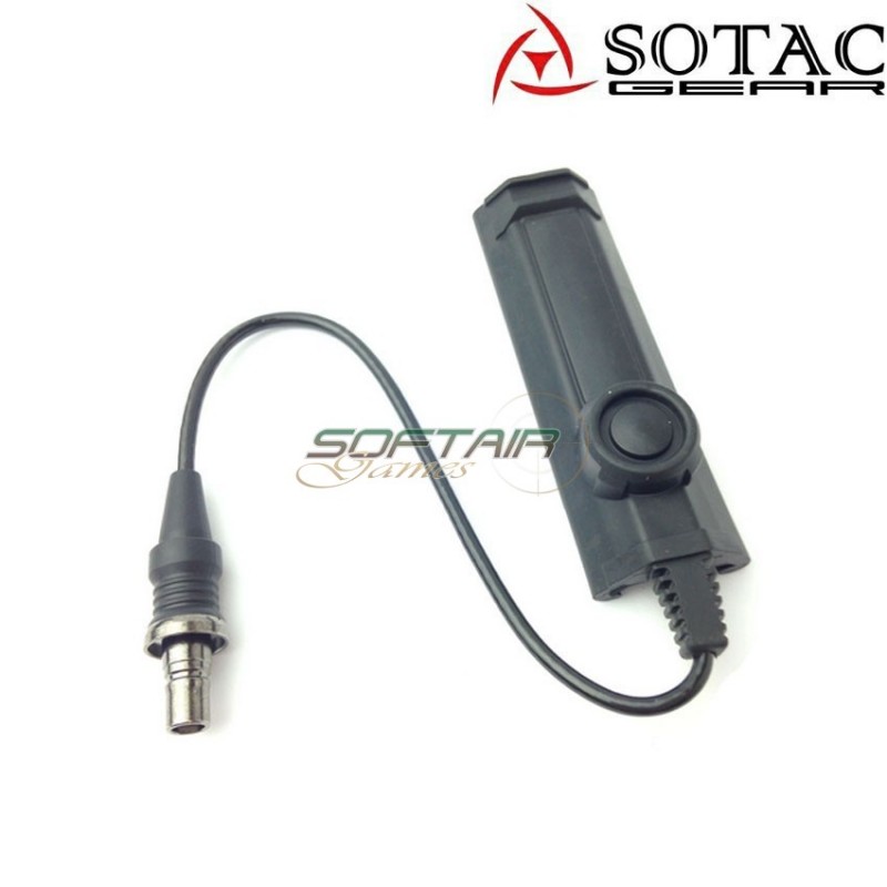 Cavo remoto dual switch NERO sotac (sg-sf07m-bk)