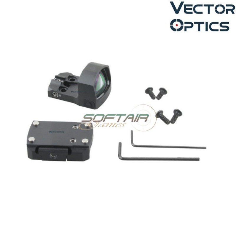 Red dot Frenzy-S 1x17x24 MIC Sight BLACK vector optics (ve-scrd-43)