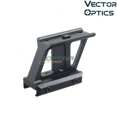 1.5" Profile Cantilever Picatinny Riser Mount BLACK vector optics (ve-mav-p15)
