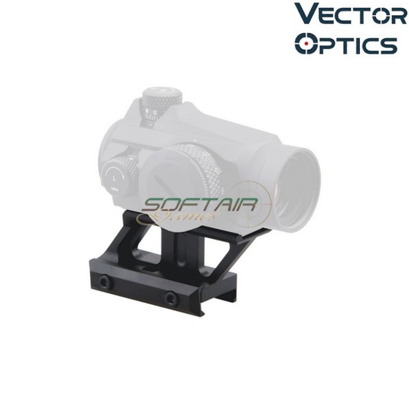 1.0" Profile Cantilever Picatinny Riser Mount NERO vector optics (ve-mav-p10)
