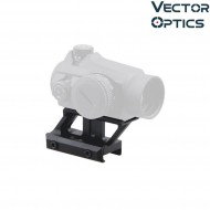 1.0" Profile Cantilever Picatinny Riser Mount NERO vector optics (ve-mav-p10)