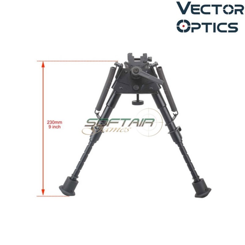 Rokstad Swivels Bipod 6-9'' BLACK vector optics (ve-scbps-04)