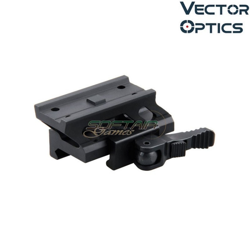 1" Profile Cantilever Picatinny Riser QD Mount BLACK vector optics (ve-mav-qd10)