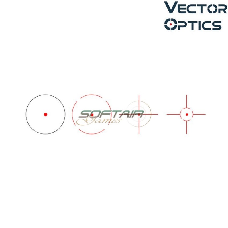 Ratchet 1x23x34 Red Dot Sight NERO vector optics (ve-scrd-23)