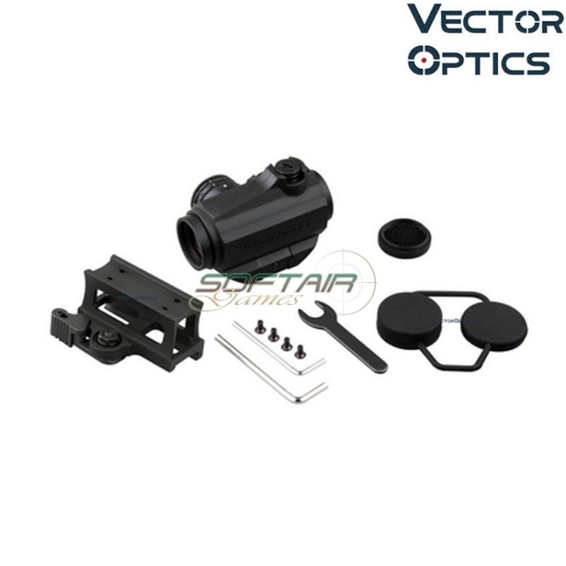 Red dot Maverick 1x22 Rubber Cover BLACK vector optics (ve-scrd-38)