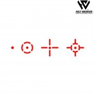 Red dot AIM R4 BLACK holy warrior (hwr-31-bk)