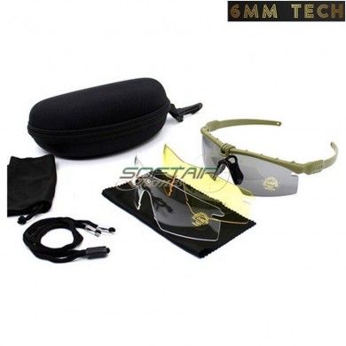 ARMY style google kit OLIVE DRAB 6MM TECH (6mmt-29-od)