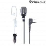Auricolare/microfono MA31-L PRO Per Midland Modello Pneumatico Midland (c1497)