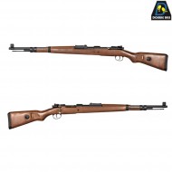 Spring rifle wwii kar98k shell ejecting REAL WOOD double bell (db-000379)