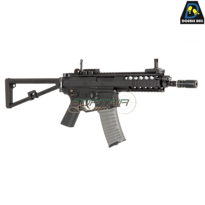 Electric rifle KAC PDW BLACK full metal double bell (db-000830)