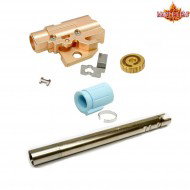 Complete set w/crazy jet 113mm for marui/we HI-CAPA 5" + AUTOBOT 70° maple leaf (ml-ch21h7cj113)