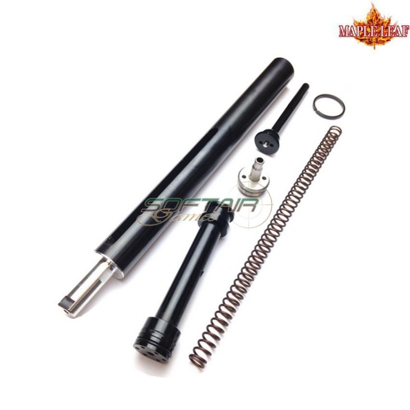 VSR upgrade cylinder set M145 45° piston + ZERO friction maple leaf (ml-vcs145-p1g2)