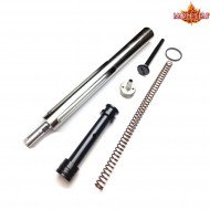 VSR stainless STEEL upgrade cylinder set M145 45° piston maple leaf (ml-vss145-p1g1)