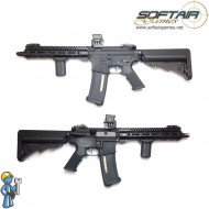 Electric rifle 11.1V READY STD. Level ETU M4 Midwest 10" total BLACK sopmod SGW (SGW-01-BK)