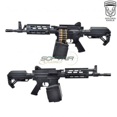 Mitragliatrice Elettrica 6671 Fightlite Mcr Lmg 14.25" Tactical Black Golden Eagle (ge-211715)