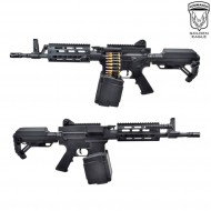 Mitragliatrice Elettrica 6671 Fightlite Mcr Lmg 14.25" Tactical Black Golden Eagle (ge-211715)